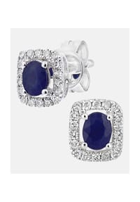 Diamant L'eternel - Ohrstecker, mit 0.13 ct Diamant, 375 Weißgold - white gold