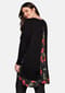 sheego by JoeBrowns Longshirt mit floral bedruckten Einsätzen Bild 3