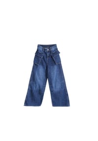 Solang - Hose mit weitem Bein - Dunkelblau