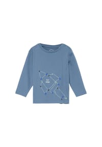 s.Oliver - Langarmshirt, Baumwolle, Babys und Kleinkinder - 5283  BLUE
