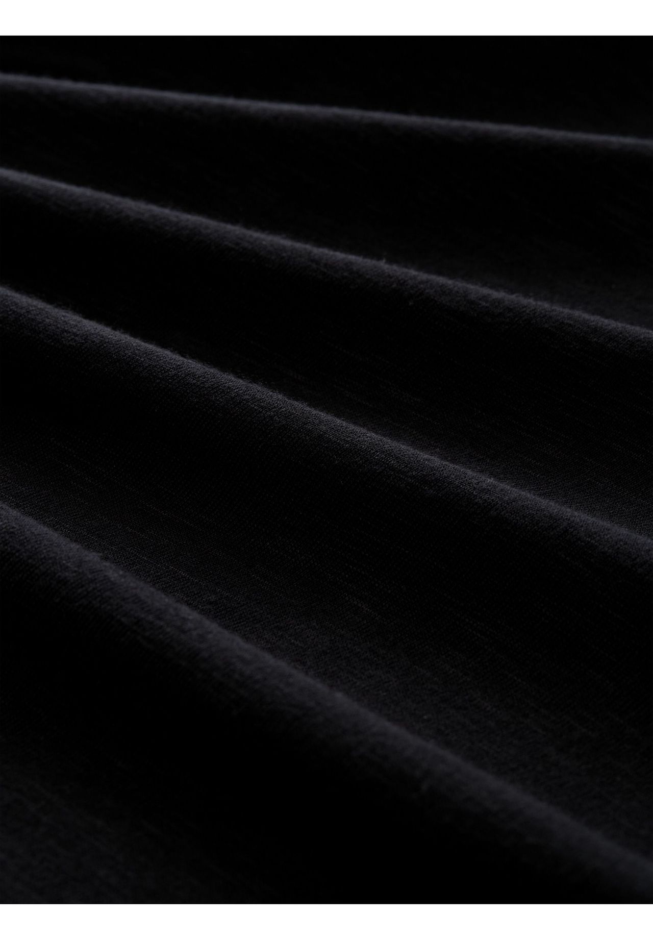 Tom Tailor Plus T-Shirt, UmschlagäRmel, FüR Damen, Schwarz, 48