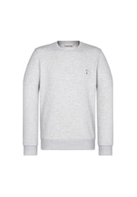 naketano - Sweatshirt, Rippbündchen, für Herren - GREY. MEL.