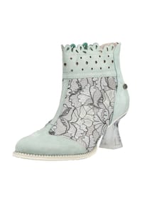 LAURA VITA® - Leder/Textil Stiefelette - Beige/Rosa