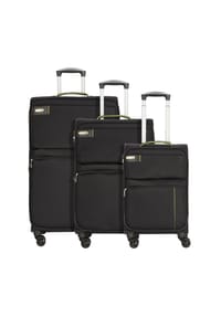 d & n® Travel Line 6704 - Travel Line 6704 4-Rollen Kofferset 3tlg. - blau