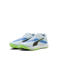 PUMA® - Hallenschuhe Accelerate Pro 5, ProFoam, für Herren - AQUA GLOW-WHITE