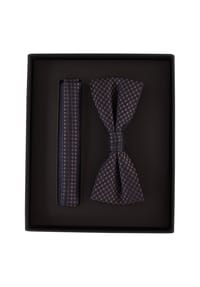 VENTI - Herren Accessoires gemustert - Dunkelblau