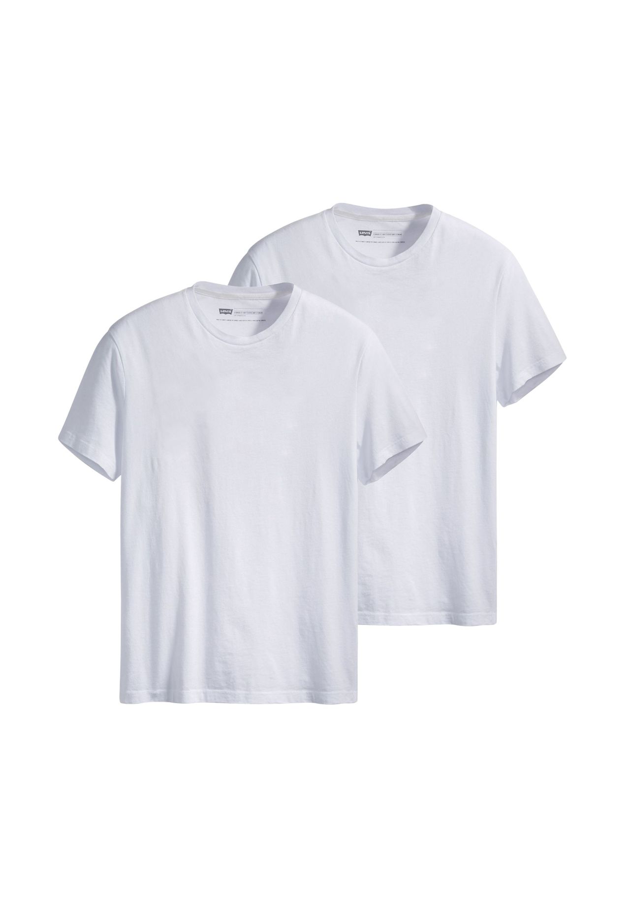 Levis, Herren, Shirts, Slim 2-Pack CrewNeck T-Shirt - 86907, Weiss, (XL) - Bild 5