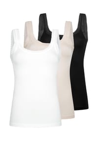 mey - Unterhemd / Top 3er Pack Modal Lace - Bailey