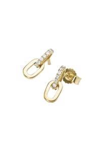 Luigi Merano® - Ohrstecker beweglich mit Brillanten, Gold 585 - gold