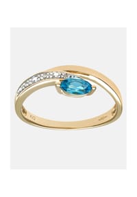 Diamant L'eternel - Ring, mit 0.01 ct Diamant, 375 Gelbgold - gold