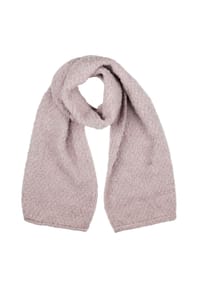 collezione alessandro® - Schal Teddy Wollschal, Made in Italy - blau