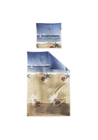 irisette® - Seersucker Bettwäsche Set Easy 8163 - 20 sky