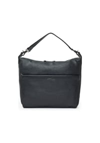 MANDARINA DUCK MELLOW LEATHER - Hobo Tasche "Mellow" - 001NERO