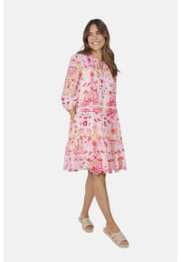 LIEBLINGSSTÜCK - Damen Kleid aus Baumwolle KaiaL - 313P1-cotton candy