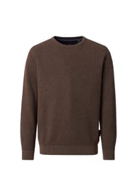 CASAMODA - Herren Pullover uni - Dunkelgrau