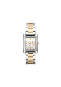 MICHAEL KORS ESSEX - Michael Kors Damenuhr Essex 3-Zeiger-Werk Edelstahl Bicolor, MK4967 - Zweifarbig