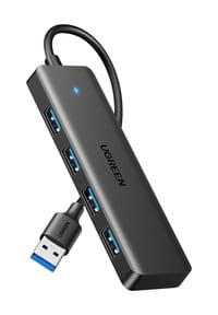 MANIKE - 4-Port USB 3.0 Hub USB Splitter – Multiport Adapter 5Gbps (15 cm Kabel) - 
