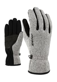 ziener - Handschuhe "Limagios Junior", Strickoptik, für Kinder - 752 GREY MEL