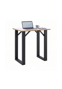 VCM. - Bartisch, Stehtisch und Meetingtisch, 110 x 50 x 100 cm, Hochtisch für Küche, Büro und Lounge - Salia - Schwarz / Anthrazit