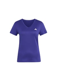 adidas - T-Shirt Training Essentials, V-Ausschnitt, für Damen - PURPUR