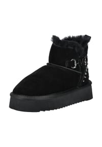 MUSTANG® - Veloursleder Stiefelette - Cognac