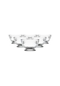 LA ROCHÈRE Mini-Schalen Biene Abeille ø 10,5 cm 6er Set transparent - BIENE - transparent