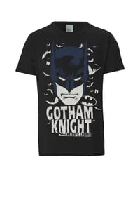 LOGOSHIRT® - T-Shirt Easyfit Batman - Gotham Knight - black