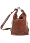 piké Rucksack-Shopper Echt Leder, Made In Italy Bild 6