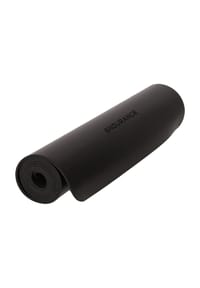 ENDURANCE - Yogamatte Rubber Yoga Mat Mit rutschfester Unterseite - 1001 Black