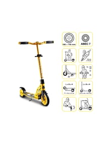 SIX DEGREES - Aluminium Scooter Junior 180/145 mm gelb - gelb