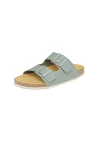 MANGUUN - Pantoletten, Leder, für Damen - 353 OLIVINA
