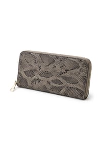 collezione alessandro® - Geldbeutel Toscana aus Rindsleder, Made in Italy - beige