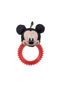 Disney - Disney Mickey Mouse Hundespielzeug Beißring Zahnpflege Spielzeug - 