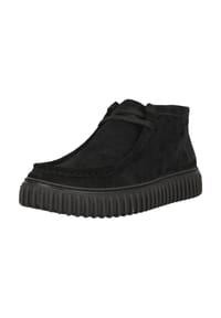 CLARKS® - Veloursleder Stiefelette - Schwarz