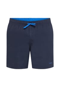 MANGUUN - Badeshorts Basic Michael 16, Eingrifftaschen, für Herren - E001 BLACK