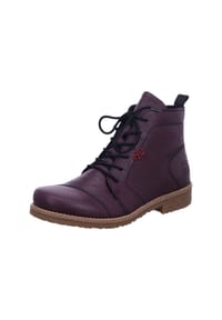 rieker - Schnürstiefelette - brombeer