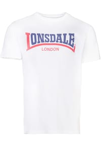 LONSDALE™ - Herren T-Shirt normale Passform TWO TONE - Black