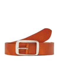 s.Oliver - Taillengürtel, Glattleder, für Damen - 8755 BROWN