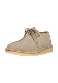 CLARKS® - Schnürschuhe Desert Trek. Sand Suede mit ikonischer Sohle - 1247 Sand Suede