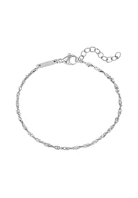 EAST / SIDE - Damen Armband aus Edelstahl in silber - silber