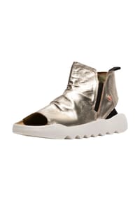 softinos® - Leder/Textil Sandalen - Champagne