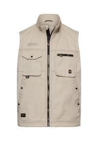 camel active - Outdoor Weste mit Innentaschen - Beige