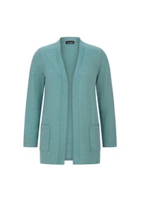 GOLDNER - Kurzgröße:  Elegante Strickjacke mit Kaschmir - beere