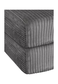 Aspero® - 2 Spannbettlaken aus Streifen-Flanell Parana - Dunkelgrau