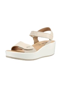 igi&co® - Leder Sandalen - Beige/Weiß