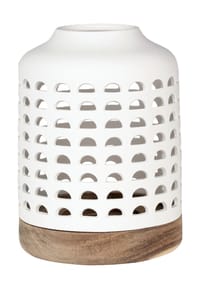 räder - Kerzenhalter Laterne - WEISS
