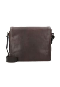 LEONHARD HEYDEN Roma - Roma Messenger Leder 31 cm Laptopfach - braun