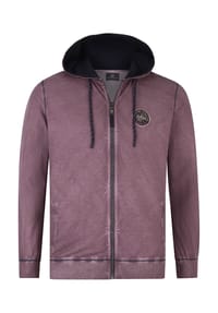 JAN VANDERSTORM - Sweatjacke PERKELMAN - helllila
