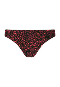 CRUZ - Bikini-Hose Aprilia mit floralem Print - Print 3577 Blue stripe
