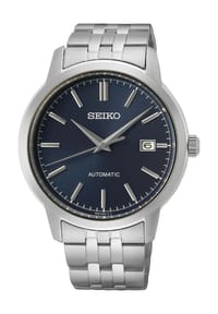 SEIKO CONCEPTUAL SERIES - Herren Automatikuhr "SRPH" - SILBER/BLAU